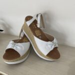 Chanclas plataforma blancas