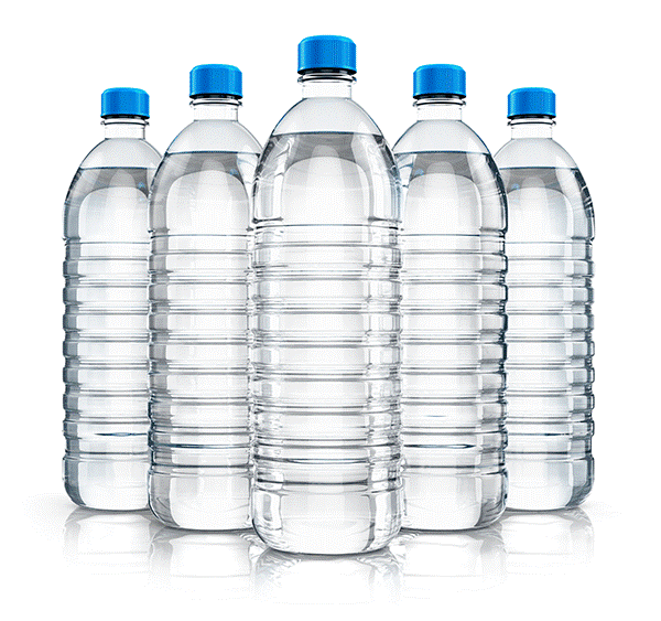 water-bottles Botella Agua 600 ML - Con Gas o Sin Gas - Imagen 1