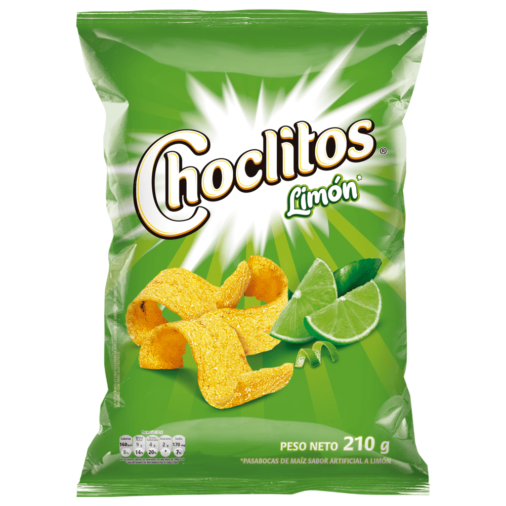 CHOCLITOS-LIMON_F Choclitos 27g - Imagen 1