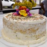 LIBRA Naranja con semillas de amapola