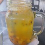 Soda italiana de frutos amarillos maracuyá