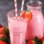 Jugos de Fresa en Leche
