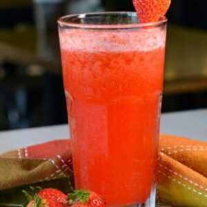 Jugos de Fresa en Agua
