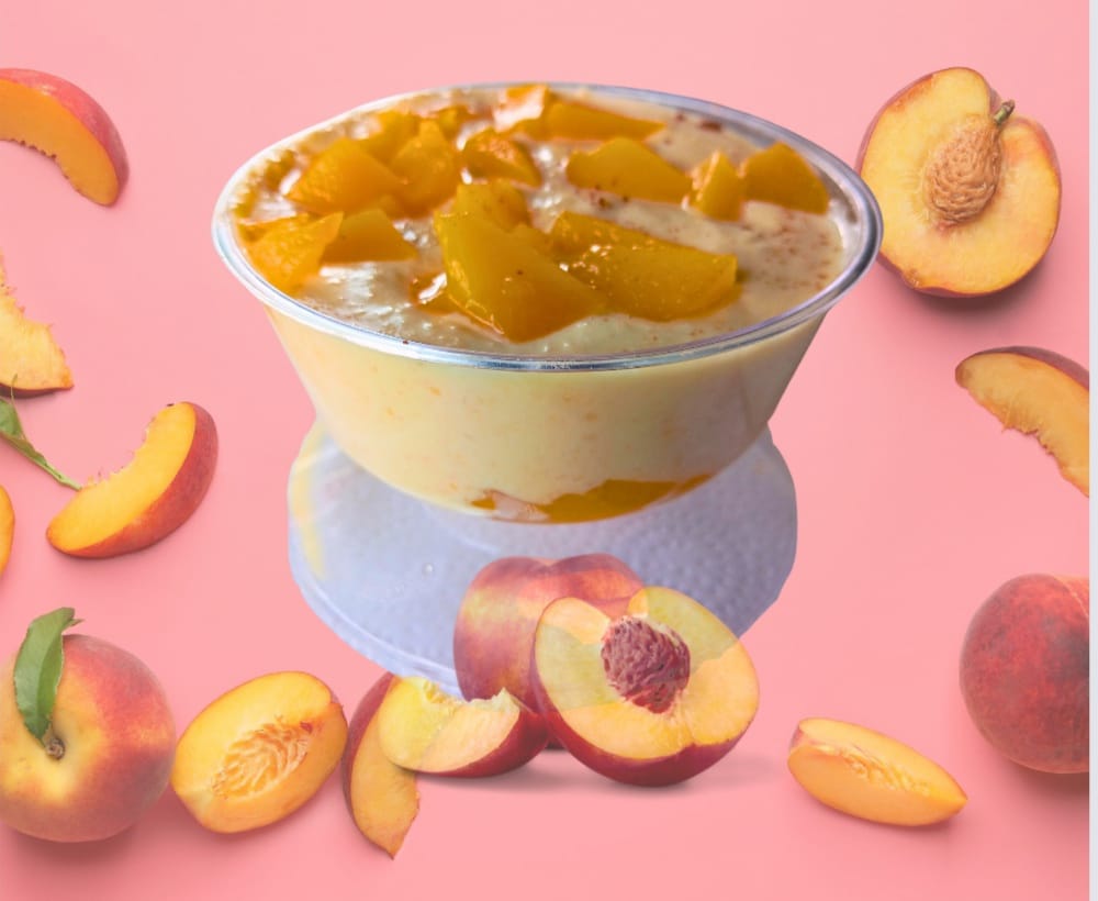 WhatsApp Image 2024-08-12 at 10.12.07 PM PORCION Copa Postre De Duraznos - Imagen 1