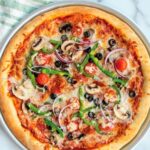 Pizza del Huerto (vegetariana)