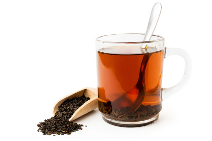 te negro Té negro agua - Imagen 1
