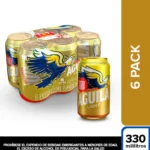 Cerveza Light Sixpack AGUILA LIGHT 1980 ml