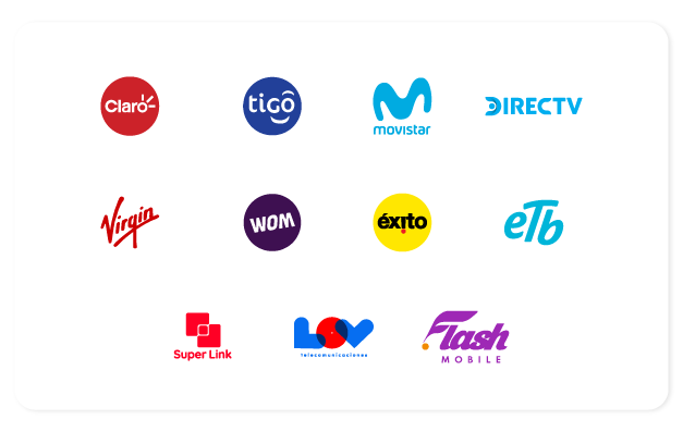 Pagos | Recargas | Trámites | Atención 24 horas