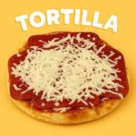 Tortilla casera jamón y queso campesino