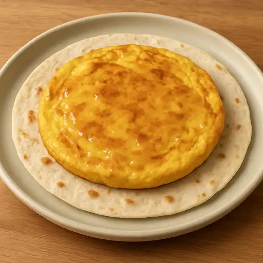 Tortilla casera + 3 huevos esponjosos Tortilla casera + 3 huevos esponjosos - Imagen 1